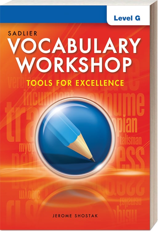 Shop | Vocabulary Workshop, Tools for Excellence | Student